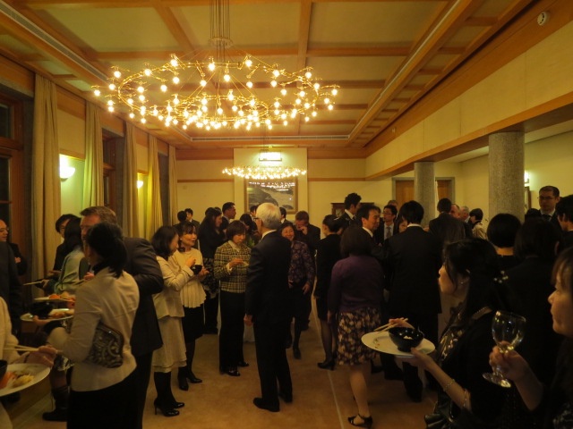the approximately 120 guests