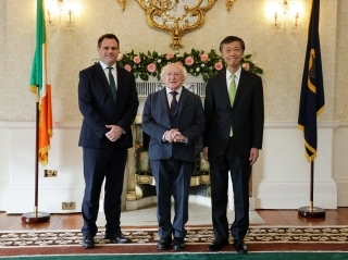 Ambassador Maruyama Presents his Letter of Credence