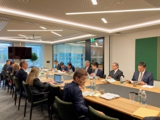 Meeting at the Electoral Commission
